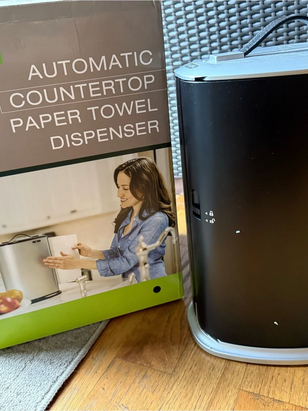 Automatic Countertop Paper Towel Dispenser - Silver